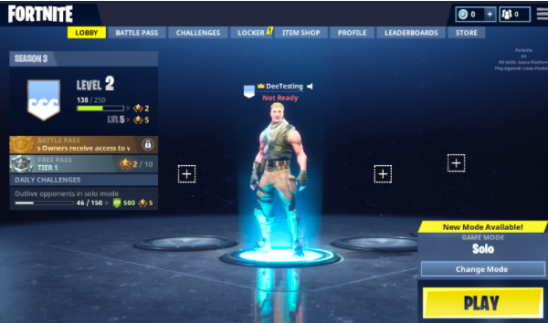 duo mode or in a squad you can add friends to your squad and play as a team when you are ready you can select play to start the game fortnite - fortnite mode histoire gratuit