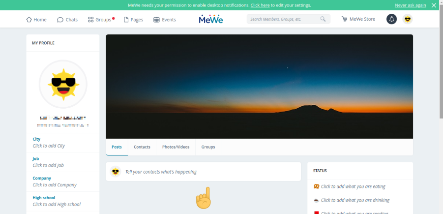 MeWe app review: a new private social network parents should know