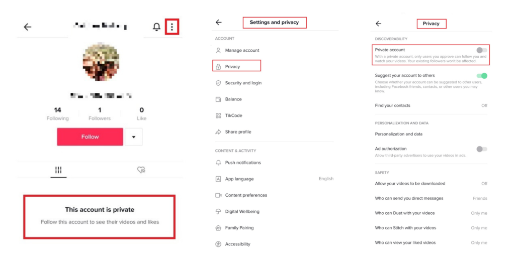 How to Enable TikTok Privacy and Safety Settings